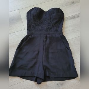 BEBE strapless romper